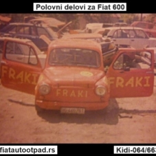Fiat 600  ili Zastava 750/850 svima nama dobro poznata Fica.